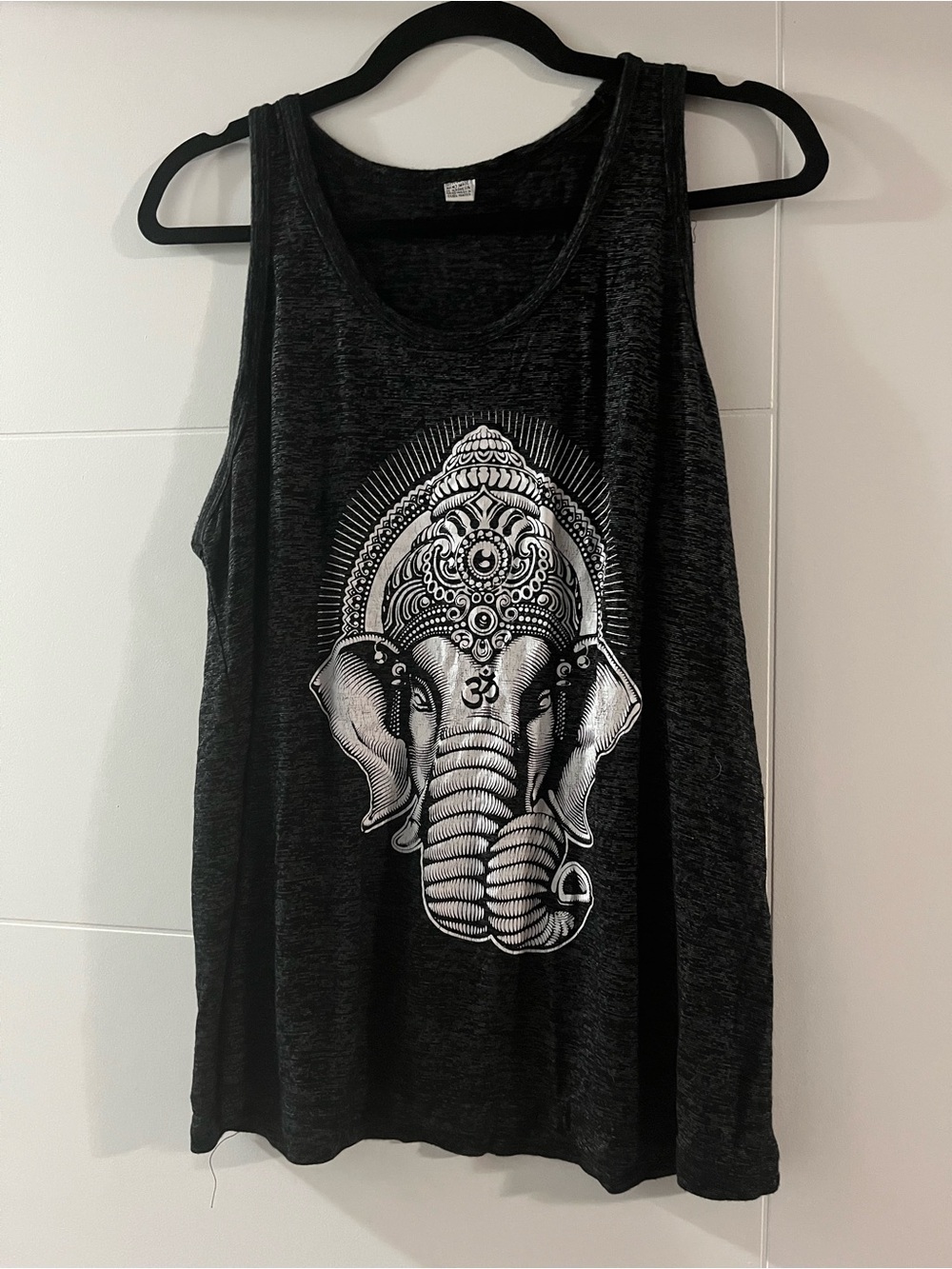 Boho Elephant Graphic Tank Top
